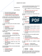 SUMMATIVE TEST Climate Answer Key