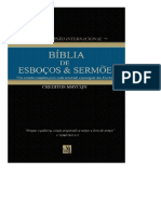 Biblia de Esboços e Sermões - FILEMON