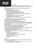 Postoperative Nursing Responsibilities