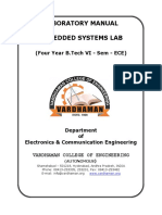 Embedded Lab Manual