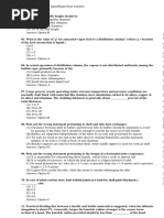 Process Equipment and Plant Design MCQs PDF