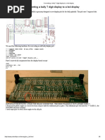 Converting A Bally 7 Digit Display To A Led Display