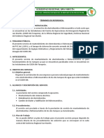 Terminos de Referencia de Electrobomba e Hidroneumatico