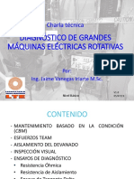 Charla Técnica DIAGNÓSTICO DE GRANDES MQUINAS ELECTRICAS PDF