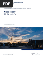 Case Study Sustainable Finance McDonalds