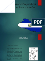 La Conformación Jurídica Del Estado Salvadoreño