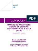 MANEJO DE MAGNITUDES FÍSICAS EN CIENCIAS EXPERIMENTALES Y DE LA Salud PDF