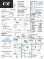 Civil Engineering Formulas