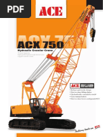 Crawler Crane ACX750