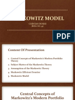 Markowitz Model