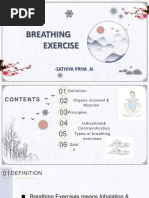 BREATHING EXERCISE Sathiya Priya