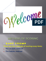 Scoring Presentation