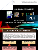 INGENIERIA ECONOMICA Y FINANCIERA SEMANA 4 Anualidades