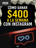 Cómo Ganar $400 A La Semana Con Instagram PDF