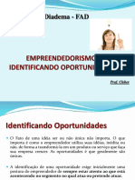 Empreendedorismo - Identificando Oportunidades Parte 1 