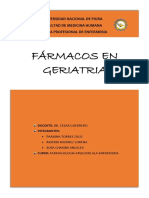 Farmacos en Geriatria