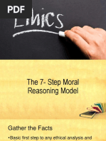 The 7 - Step Moral Reasoning Model