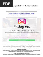 Free Instagram Followers Hack No Verification 536