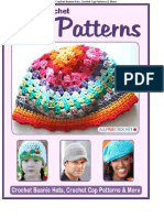 14 Free Crochet Hat Patterns Crochet Beanie Hats Crochet Cap Patterns and More PDF