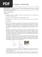 Foguete Com Vinagre e Bicarbonato PDF