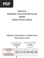 Address Calculation