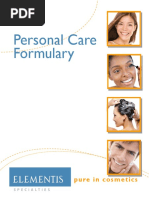 ElementisPersonalCareFormulary PDF