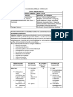 Plan de Desarrollo Curricular