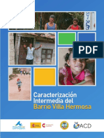 Caracterización Socioeconómica Barrio Villa Hermosa Cartagena