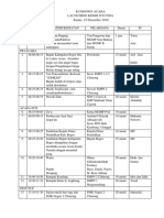 Rundown Acara Kemis Nyunda