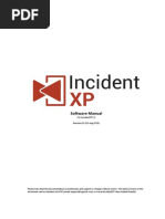 IncidentXP Software Manual - For Release 9.2