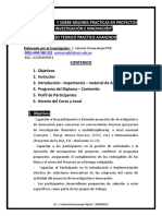 Curso de I + D+ I y SOBRE MEJORES PRACTICAS EN PROYECTOS DE INVESTIGACIÓN E INNOVACIÓN