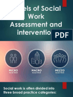 Levels of Social Work Assessment and Intervention