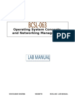 bcsl-063 Solved Lab Manual