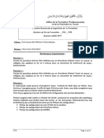 Examen de Fin de Formation Pratique Juin 2017 Variante v1-2