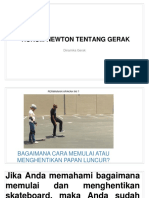 DINAMIKA GERAK Hukum Newton