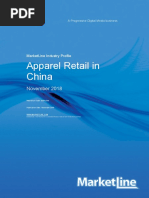 China Apparel Retail 71782