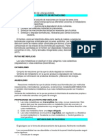 Tema 8 Metabolismo de Los Glucidos