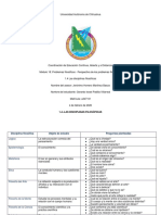 1.4 Las Disciplinas Filosóficas