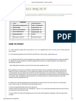 How To Pass MRCPCH - How To Study