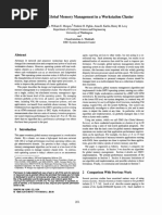 Implementing Global Memory Management in A Workstation Cluster
