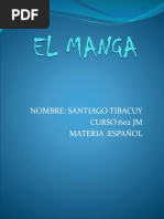 EL MANGA Tarea