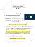 Pauta de Reposición Del 3er Examen Parcial de Métodos Cuantitativos III 5 de Mayo 2017