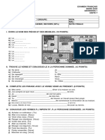 Examen Adomania Mars