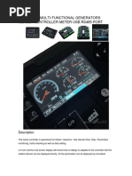 4.3 Inch LCD MULTI-FUNCTIONAL GENERATORS GENSET CONTROLLER DC72D