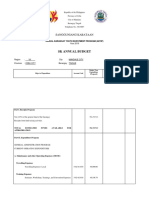 SK Annual Budget