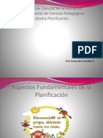 Aspectos de La Planificación.