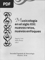 Musicología en El Siglo XXI PDF