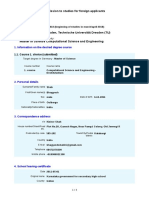 TU Dresden Application