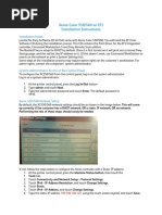 Xerox 550 560 EFI Installation Instructions