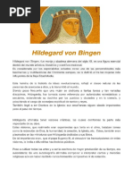 Historia de La Música. Hildegard Von Binguen